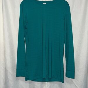 3/$20 ZYIA active green teal  shirt